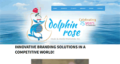 Desktop Screenshot of dolphinrose.com